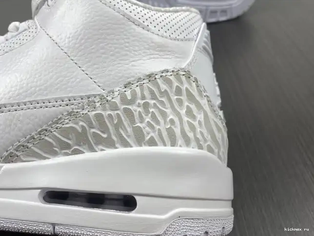 Rep Retro PS Air White' 'Triple 3 Jordan 429487-111 0620